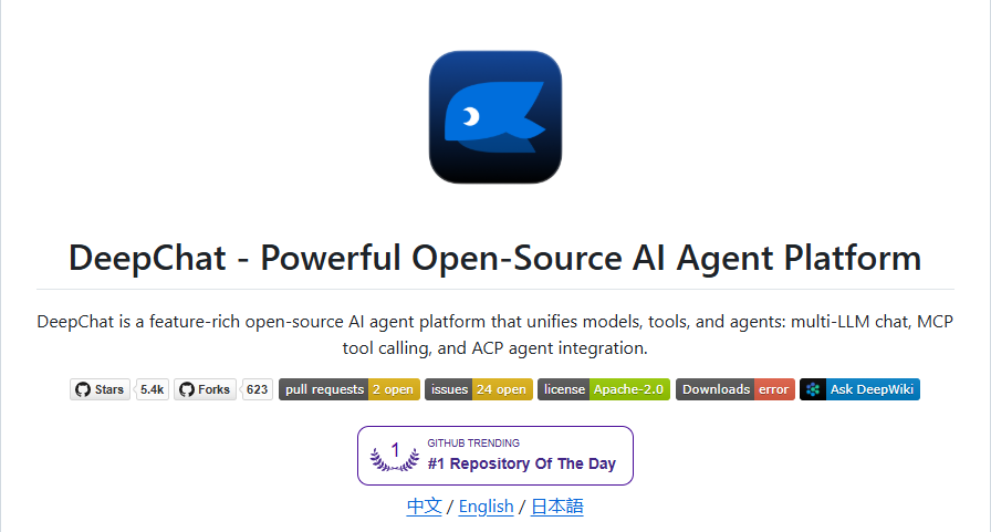 DeepChat - Đưa Sức Mạnh Trí Tuệ Nhân Tạo (AI) Vào Không Gian Làm Việc Của Bạn