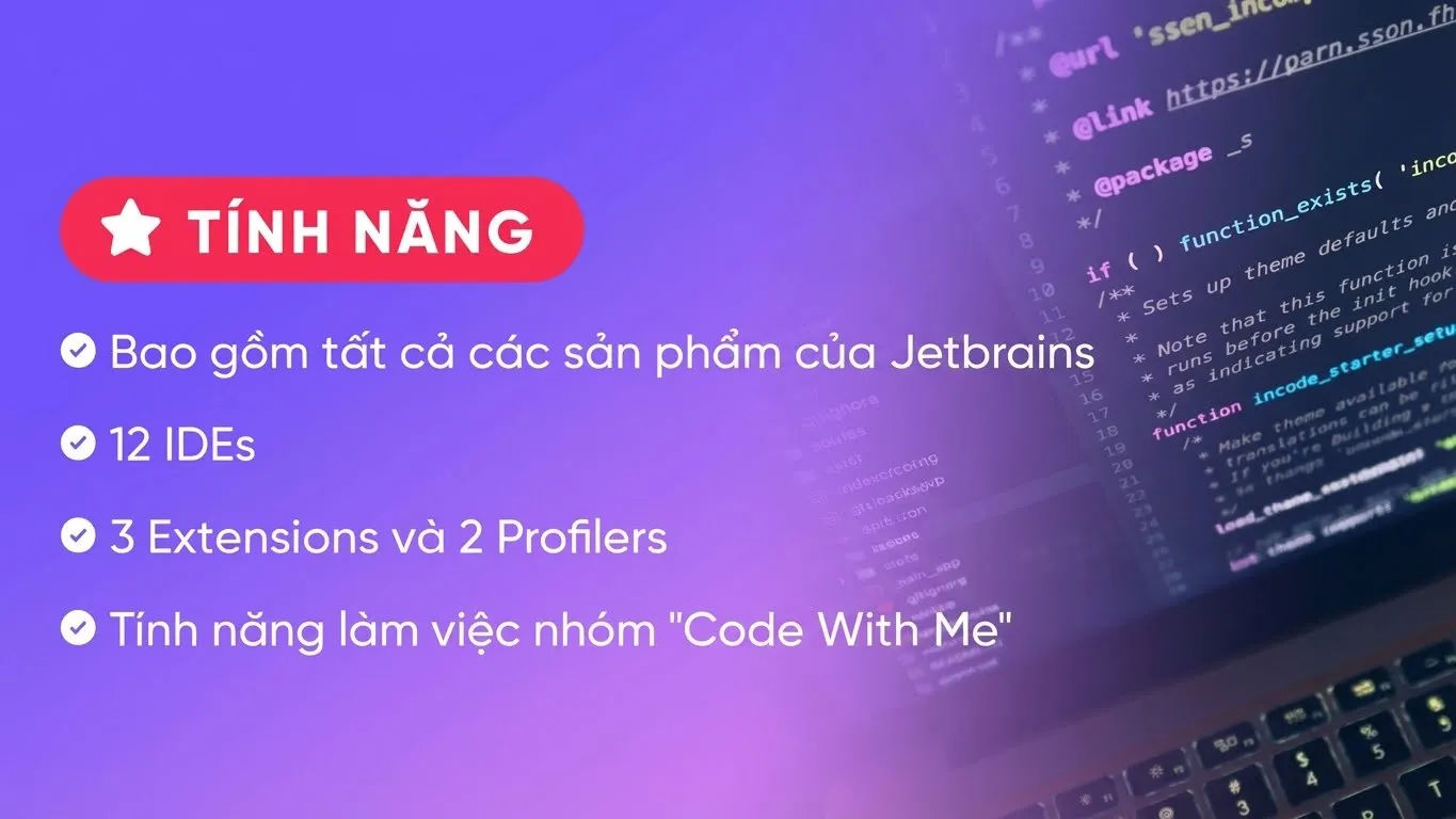 JetBrains All Products Pack - Nâng cấp chính chủ - Mua JetBrains All Products Pack - Nâng cấp chính chủ giá rẻ uy tín tại EmpireTech - Hình 2